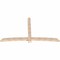 Ekena Millwork Bellingham Smooth Timber Gable Bracket, Douglas Fir, 108"W x 63"H x 3 1/2"D x 5 1/2"F, 14/12 Pitch GBW108X63X0406BEL00SDF - alternate 4